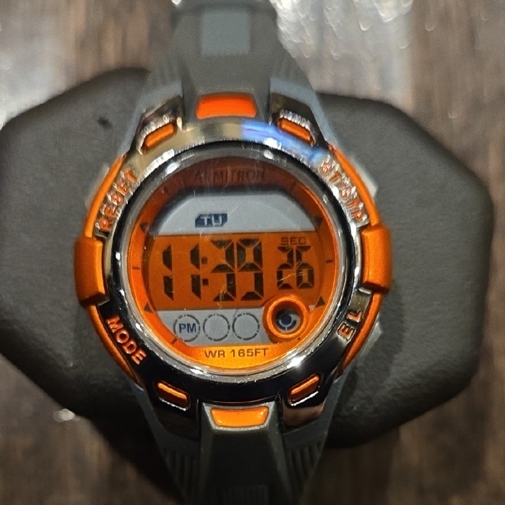 Armitron Orange Digital Sports Watch